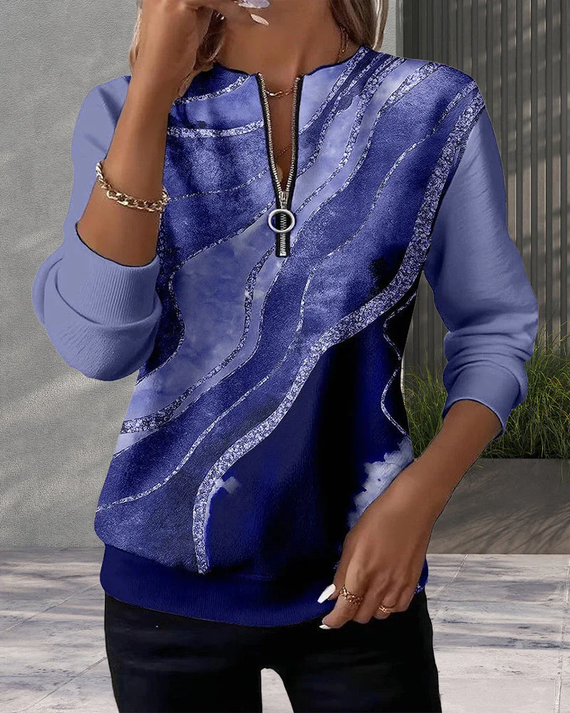 Brooke - スタイリッシュカジュアルスウェットシャツ